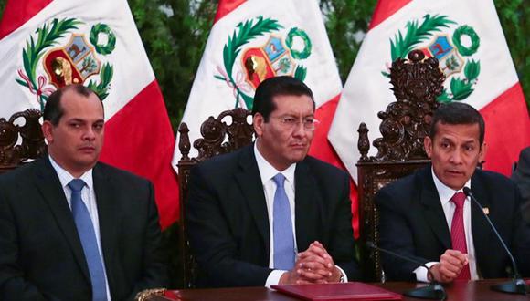 Cuatro exministros del gobierno de Ollanta Humala son investigados por el caso Gasoducto Sur (Foto: GEC)
