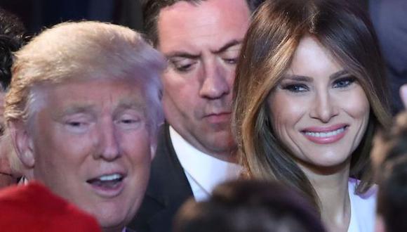 Así celebró el triunfo de Trump el pueblo natal de su esposa