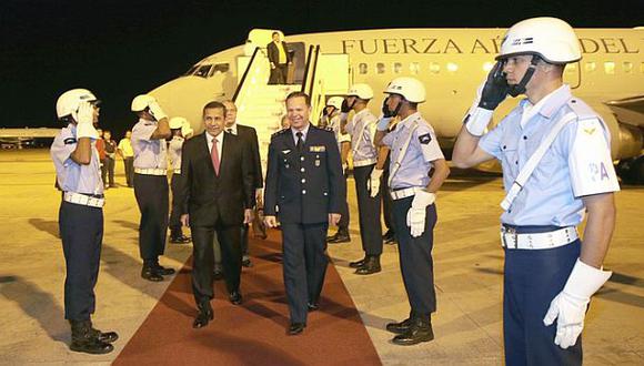 El presidente Humala llegó a Brasil para cumbre de los BRICS