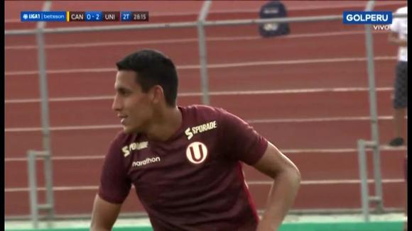 Alex Valera puso el 2-0 de Universitario vs. Cantolao por el Torneo Apertura 2022. (Video: GOLPERU)