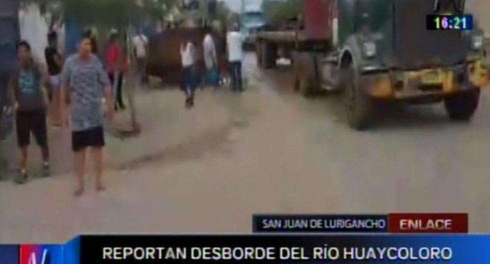 Ciudadanos están asustados. (Foto: Captura)