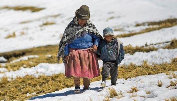Escolares de zonas andinas ingresarán más tarde a sus clases para reducir su exposición al frío. (Foto referencial: archivo El Comercio)