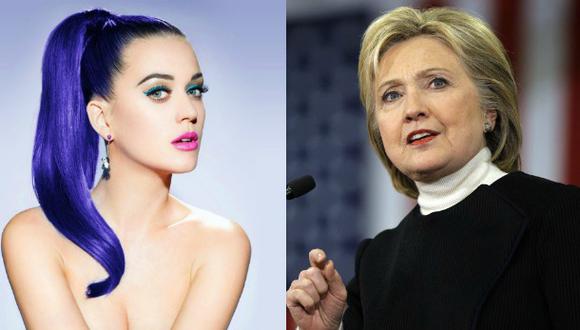 Katy Perry se desnuda para apoyar a Hillary Clinton