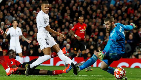 Manchester United 0-2 PSG: con goles de Kimpembe y Mbappé, galos ganaron en la Champions League | VIDEO. (Foto: AFP)