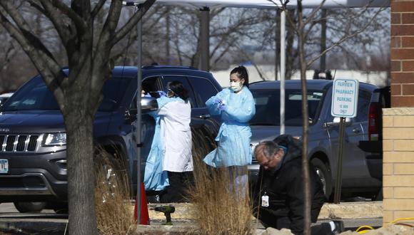 Pruebas de coronavirus en Minnesota. (Foto: AP)