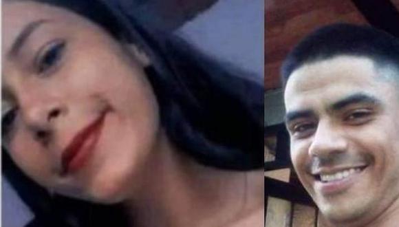 Paula Andrea Duque Castiblanco, de 18 años, y Diego Fernando Robayo Arias, de 28, son las víctimas. (FOTO: Cortesía).