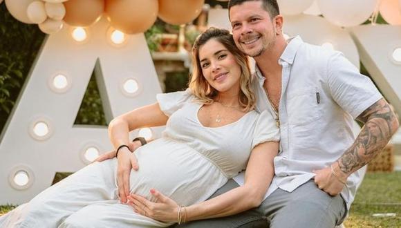 Mario Hart y Korina Rivadeneira confirmaron el nacimiento de su segundo hijo. (Foto: Instagram)