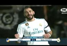 Karim Benzema rompe sequía: Mira los 4 goles de Real Madrid en el PT