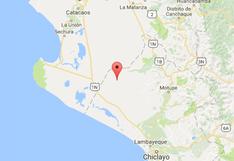 Sismo de 4,0 grados se registra en distrito lambayecano de Olmos