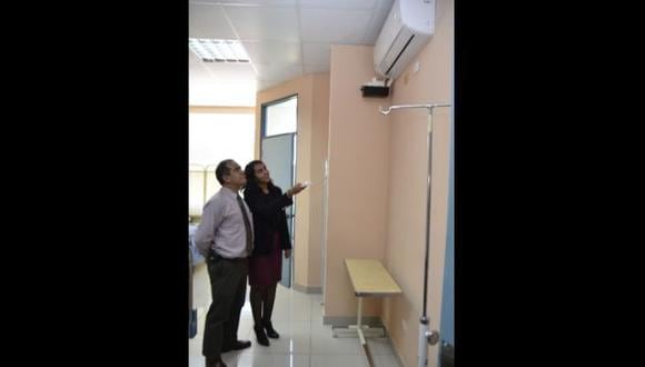 Arequipa: instalan climatizadores para pacientes oncológicos en IREN Sur