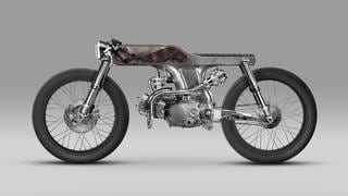 Crean moto con diseño minimalista