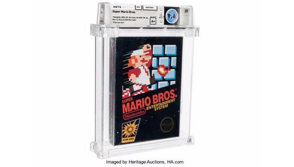 Imagen de la versión rara de 1986 del Super Mario Bros. (Difusión)