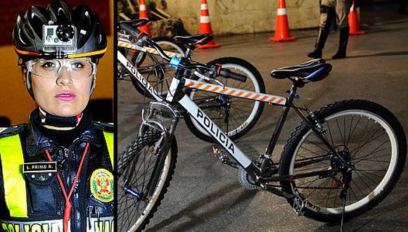 Policías en bicicleta patrullarán Gamarra y Aviación