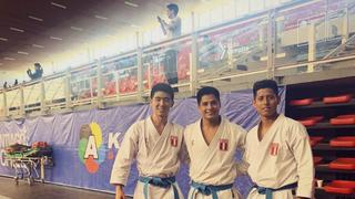 Equipo peruano de kata masculino consiguió medalla de plata en Chile