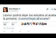Twitter:  ‘Leonor deja la escuela’ causa conmoción en España 