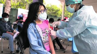 Lima y Callao: habilitan 45 colegios para que menores de 5 a 11 años se vacunen contra el COVID-19