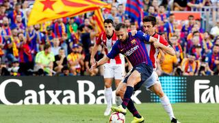 Barcelona empató 1-1 ante Athletic Club Bilbao en el Camp Nou por Liga española