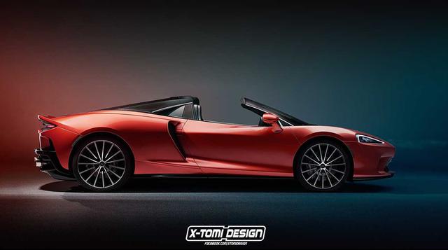 ¿Coupé o cabrio? El especialista X-Tomi Design presentó una versión descapotable del nuevo McLaren GT 2019 que se diferencia notoriamente de su versión original. (Foto: X-Tomi Design).