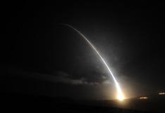 USA lanzó un misil intercontinental Minuteman III en medio de tensiones con Corea del Norte