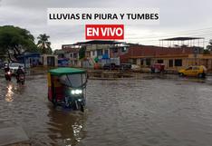 Lluvias en Piura y Tumbes EN VIVO: norte de Perú amanece con calles inundadas
