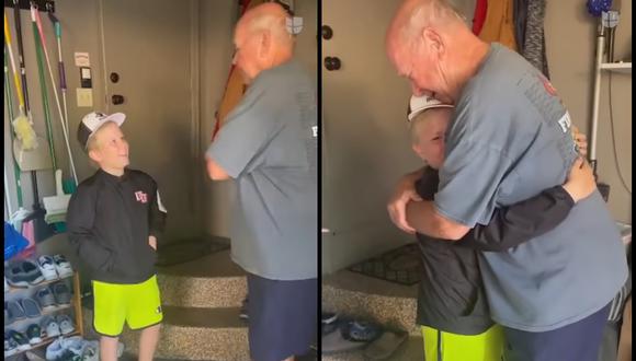 Niño conmueve a su abuelo por darle la pelota de su primer ‘jonrón’  y su emoción cautiva a todo TikTok | VIDEO (Foto: Instagram/uninoticias).