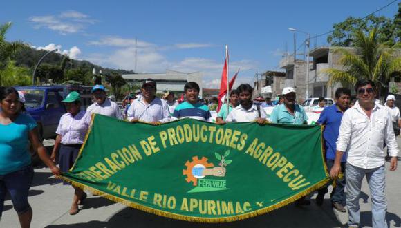 Cocaleros del Vraem anuncian marcha a Lima: ¿Qué reclaman?