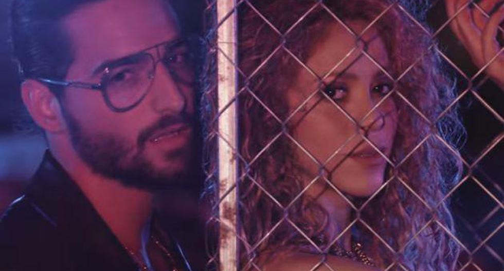 YouTube: Shakira y Maluma estrenaron su nuevo video ‘Clandestino’. (Captura Youtube)