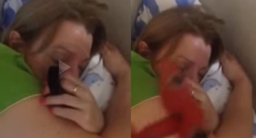 Esta grabación subida a YouTube se ha convertido en tendencia en todas las redes sociales puesto que la mujer que ronca como avión ha sacado más de una sonrisa. (Foto: captura)