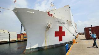 Barco hospital de EE.UU. hace 'gira médica' por Latinoamérica