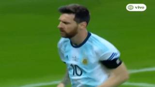 Argentina vs. Paraguay: Lautaro Martínez y el remate al travesaño que forzó un penal | VIDEO