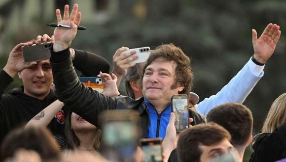 Javier Milei, presidente electo de Argentina. (REUTERS).