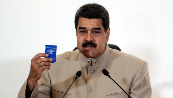 Según una encuesta, la popularidad del mandamás Nicolás Maduro ha caído al 10,9% en Venezuela. (AFP)