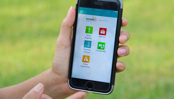 La App se encuentra disponible en las plataformas Android y en iOS. A la fecha, Sunarp registró un total de 225.290 descargas, así como 5.436.030 de consultas e información gratuita. (Foto: Difusión)