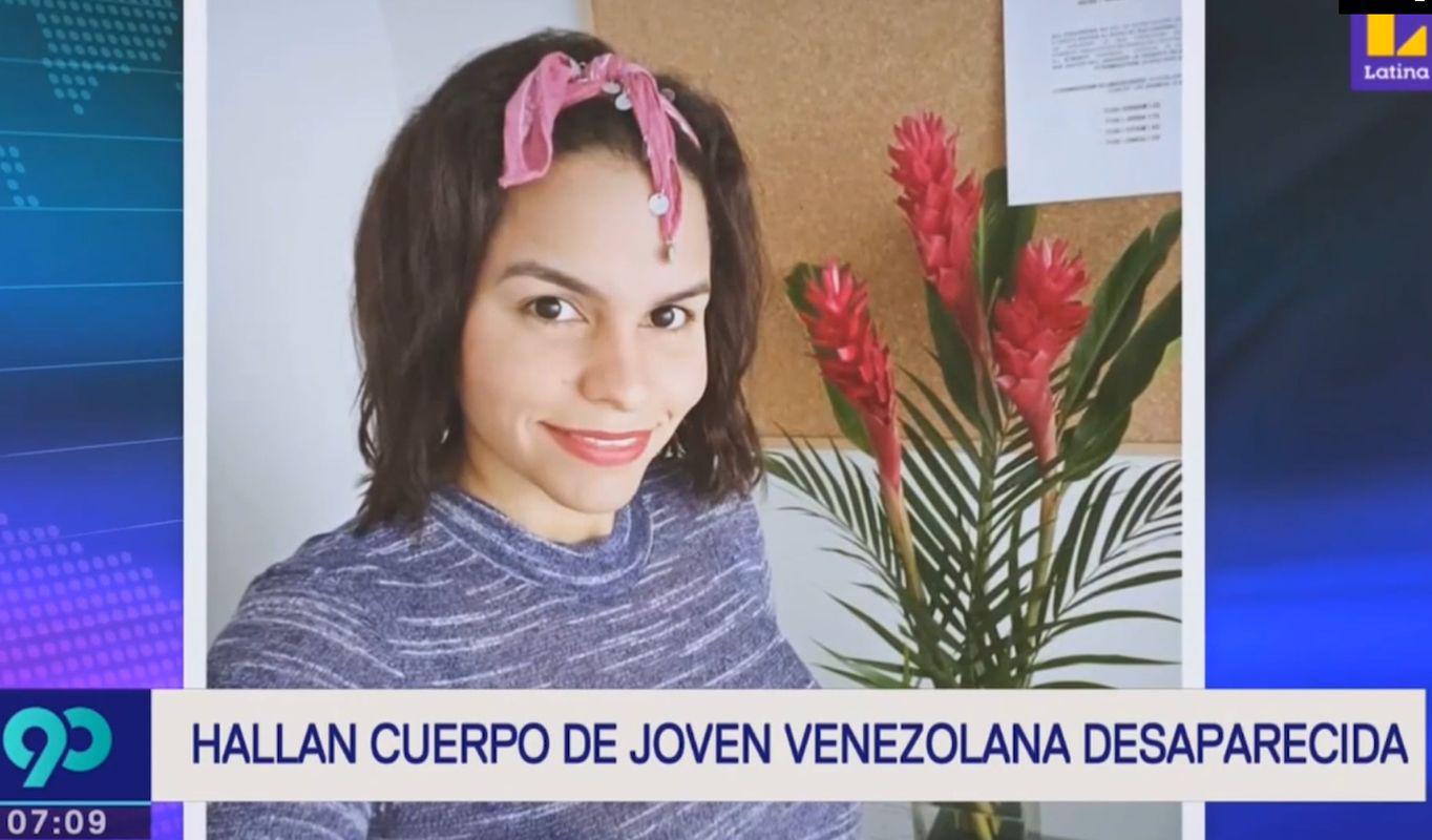 Lizmar Hernández Farías había desaparecido el pasado 30 de diciembre en San Borja. (Latina)