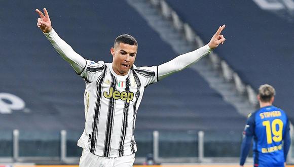 Cristiano Ronaldo anotó un doblete en el Juventus vs. Udinese. (Foto: EFE)