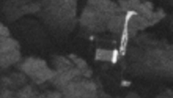 Encuentran vehículo Philae perdido en la grieta de un cometa