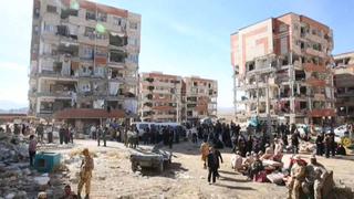 Irán: la devastación en la zona más afectada por terremoto