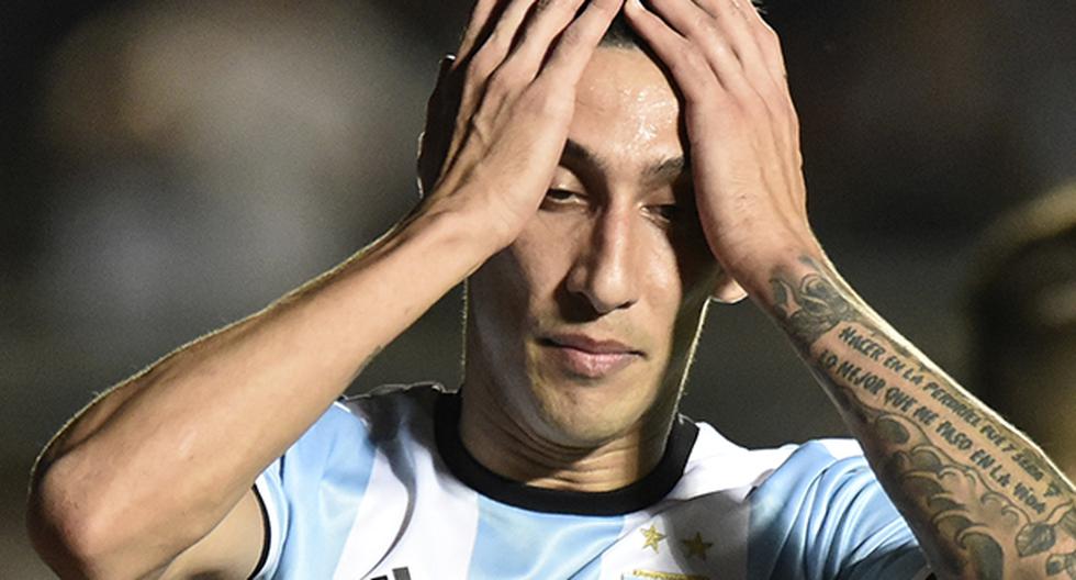 Argentino Ángel Di María no pudo definir con gol en un mano a mano ante Bolivia. (Foto: Getty Images)