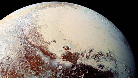 Imagen de Plutón tomada por la nave New Horizons. (Foto: NASA)