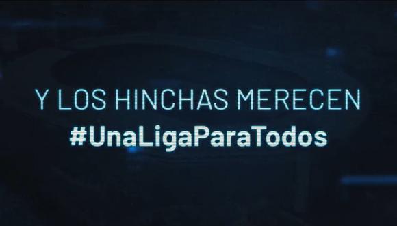 FPF publica video de promoción sobre los derechos de transmisión del fútbol peruano.