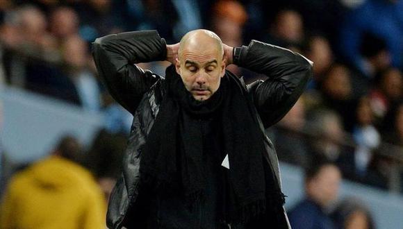 Pep Guardiola, entrenador del Manchester City. (Foto: AP)