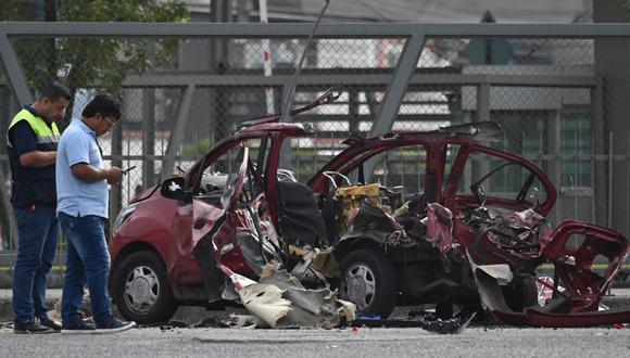 En los ataques sincronizados en Ecuador se utilizaron coches bomba. (GETTY IMAGES).