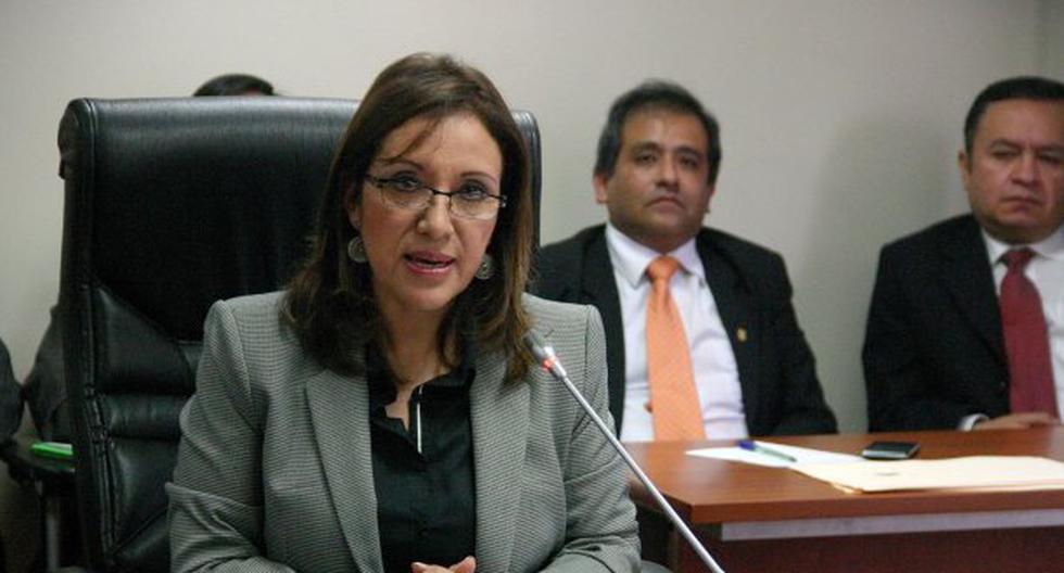 Julia Príncipe dejará la presidencia del Consejo de Defensa Jurídica del Estado. (Foto: Andina)