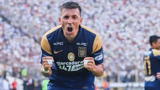 Edgar Benítez considera que ante la ‘U’ jugó uno de sus “mejores partidos” en Alianza Lima