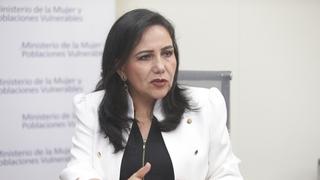 Ministra Montenegro: asumir la cultura machista es el mayor problema de las mujeres peruanas