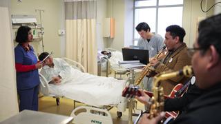 Villa El Salvador: hospital de Emergencias utiliza música como terapia para pacientes