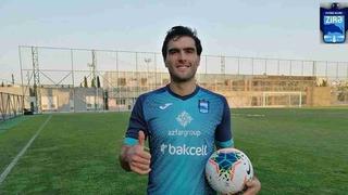 Álvaro Ampuero ya se entrena con el Zira FK de Azerbaiyán
