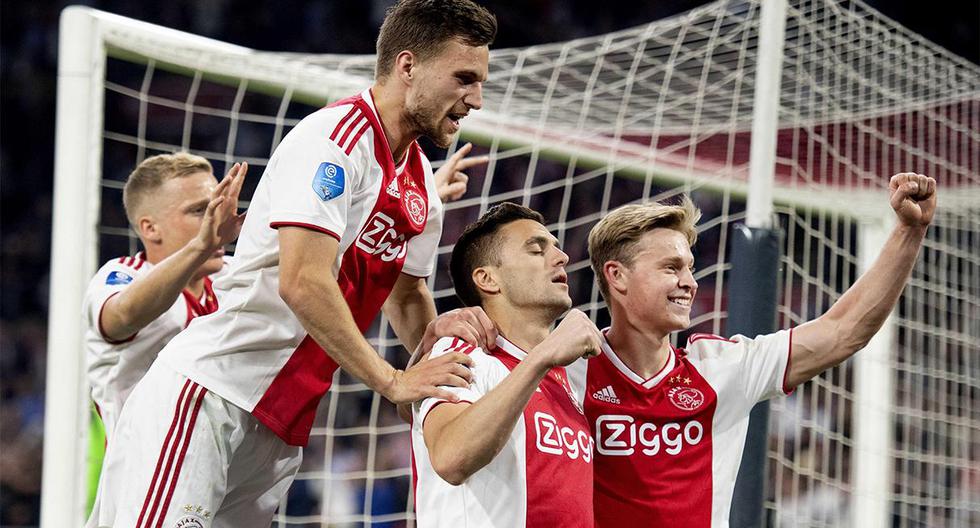 Ajax ha clasificado a semifinales la Champions League marcando en los últimos 10 partidos. (Foto: EFE)
