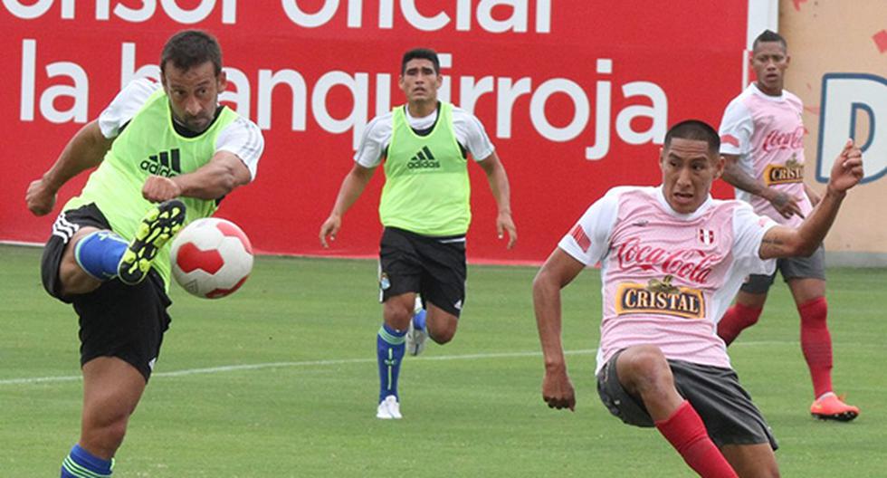 Selección Peruana Sub 22 enfrentó a Sporting Cristal. (Foto: Club Sporting Cristal)