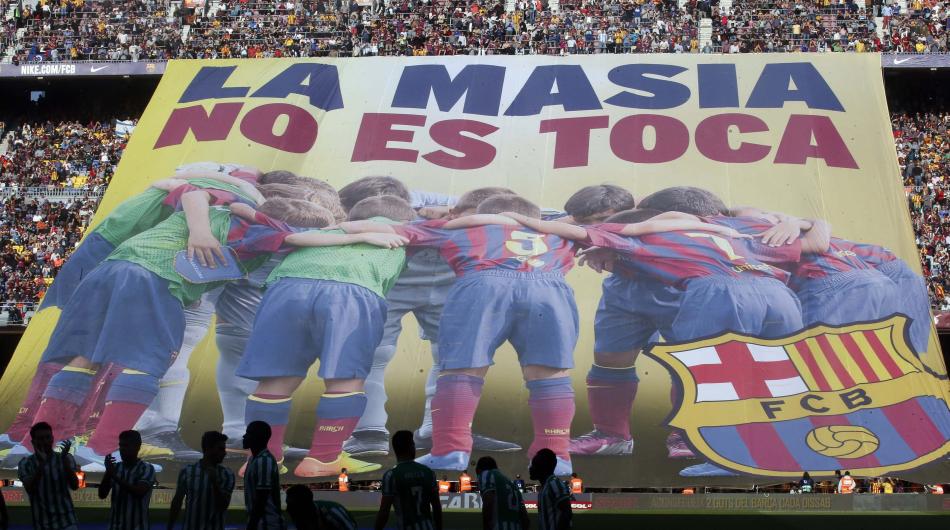 El Camp Nou reclamó así a la FIFA en la victoria del Barcelona - 2